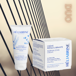 Duo Crème & Masque rééquilibrant au Mélilot bio